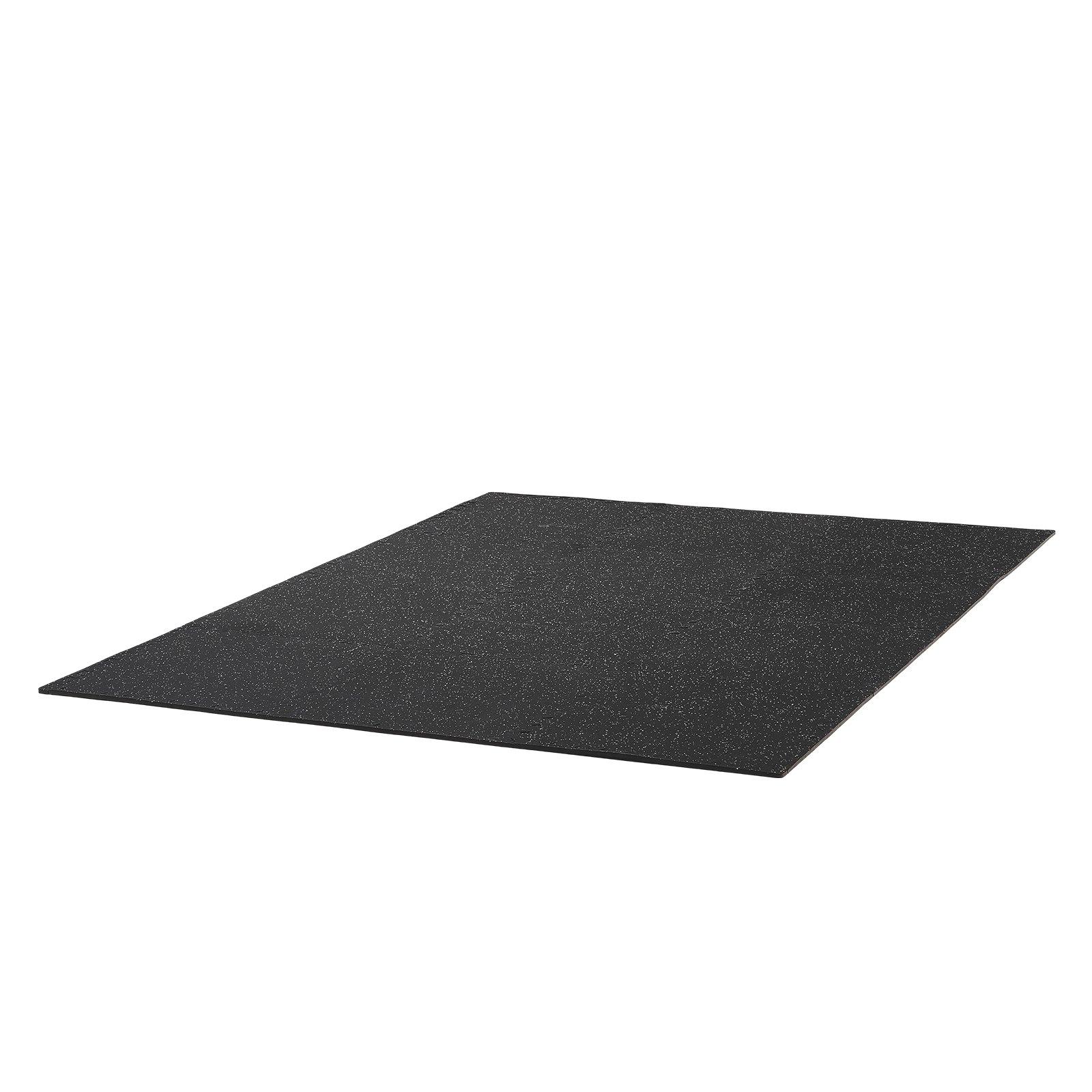 VEVOR Puzzle Exercise Mat, 12 PCS Fitness Equipment Mats, 24 x 24 x 0.4 in, High-Density EVA Foam Mats Set, Interlocking Rubber Soft Tiles, Protective Floor Padding with White Dots for Home Gym Office