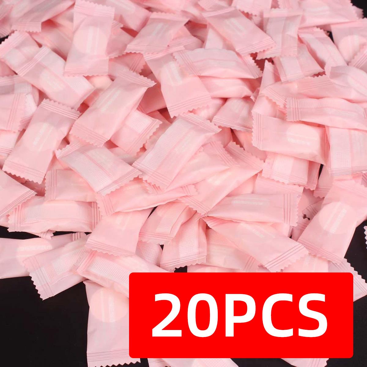 100pcs Compressed Towels for Travel, Gentle Cleansing Towels for Sensitive Skin, Disposable Cotton Cleansing Towel in Convenient Bag, Facial Care Tool, Facial Cleansing Pads
