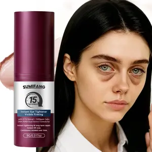 9g Retinol Eye Tightening Stick, Dual Action Formula with 0.1% Retinol and 5000ppm Salmon Dnapdrn, Instantly Firming and Brightening Eyes, Brightens Dark Circles, Under Eye Care