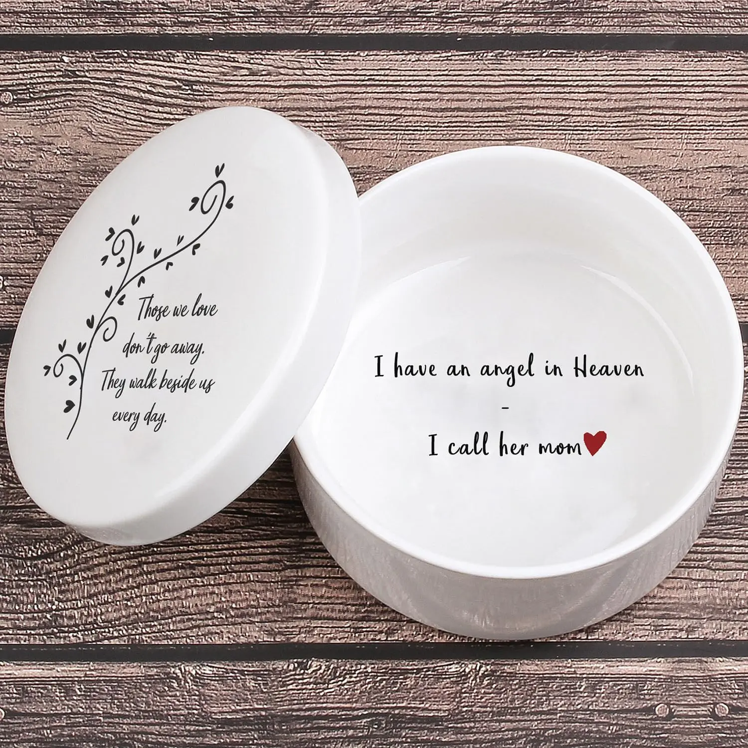 Sympathy Gifts for Loss of Mom In Heaven, In Memory of Mother, Memorial Gifts for Loss of Mother, Mother's Day for Daughter Son Lost of Moms, Remembrance Moms Birthday, I Have an Angel, I Call Her Mom