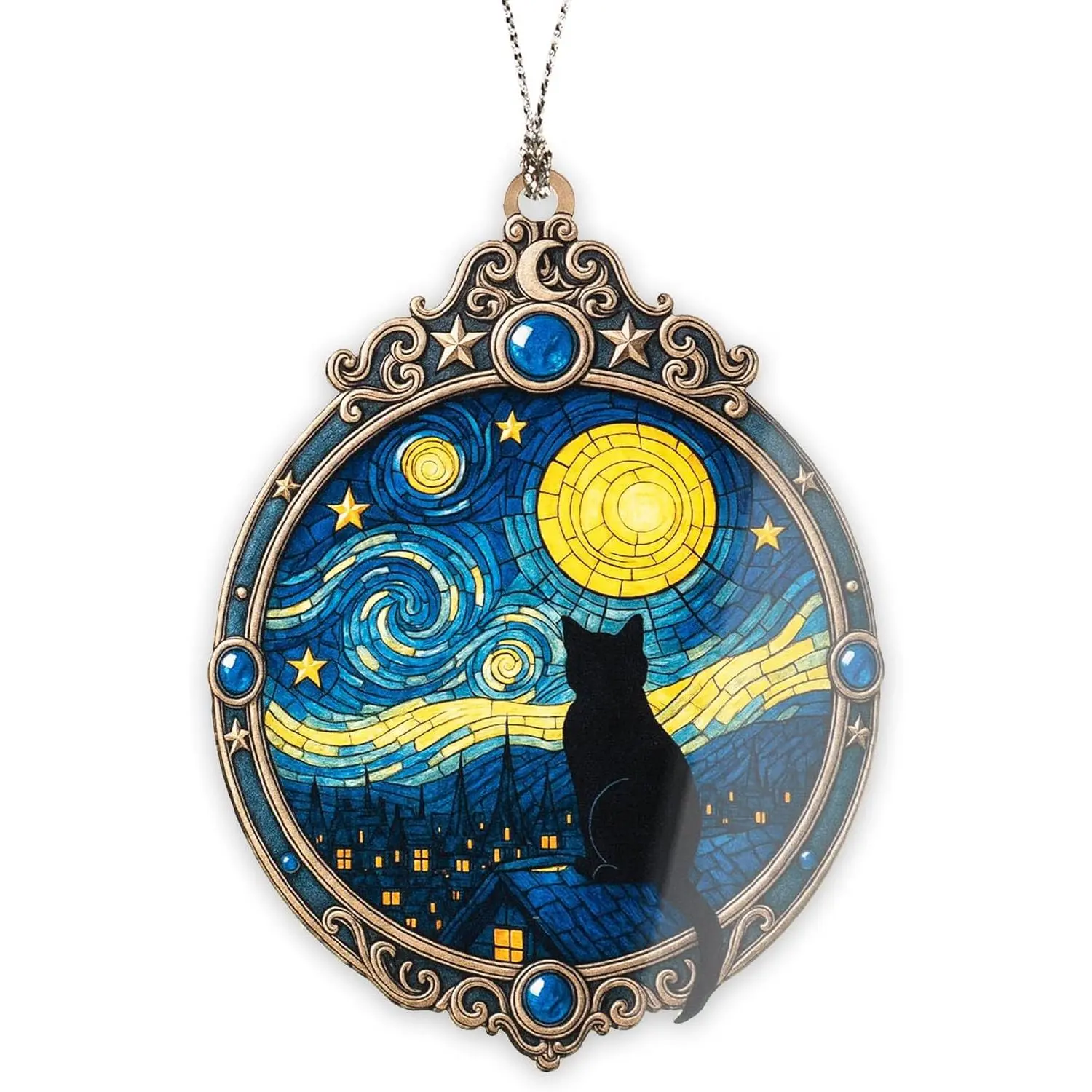 Black  Christmas Ornament 2026 – Funny Christmas Ornaments for Tree, Tuxedo Style  Decor, Gifts for  Lovers Women Men , Crazy  Lady Present, Xmas Tree Decor