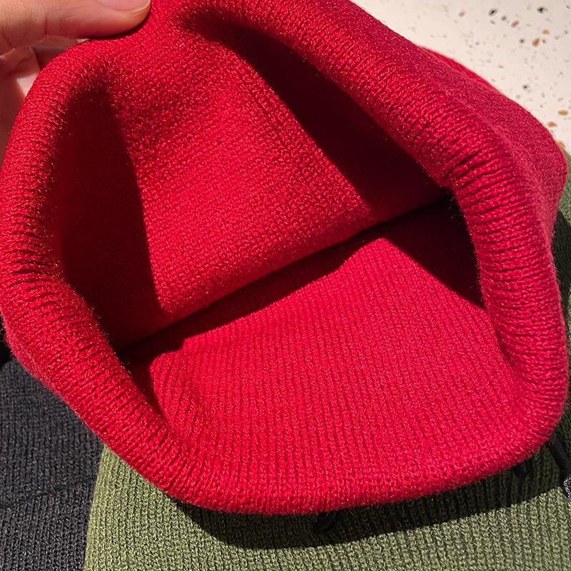 Korean Style Easy Embroidered Mountain Hat for Men And Women, Perfect for Outdoor Activities, Featuring a Joker Design for Ear Warmth in Cold Weather