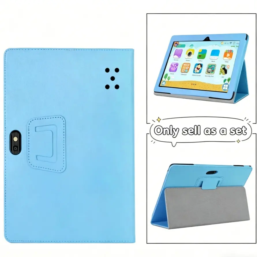 7 Inch Kids Tablet, Touchscreen Tablet, Android 12, 3gb RAM+64GB ROM, Iwawa Educational Software, 3000mah Battery, Dual Camera, Parental Control, //blue
