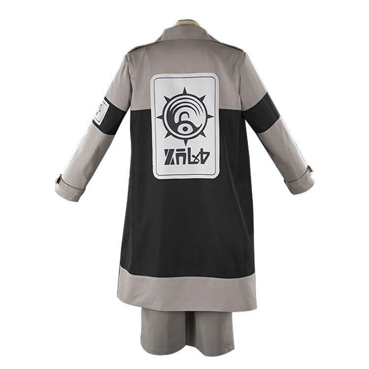 GACHIAKUTA Anime Ludo Enjin Zanka Riyo Reaper Cosplay With Four Characters Clothes And Four Wigs Cosplay Costume Anime Full Suit