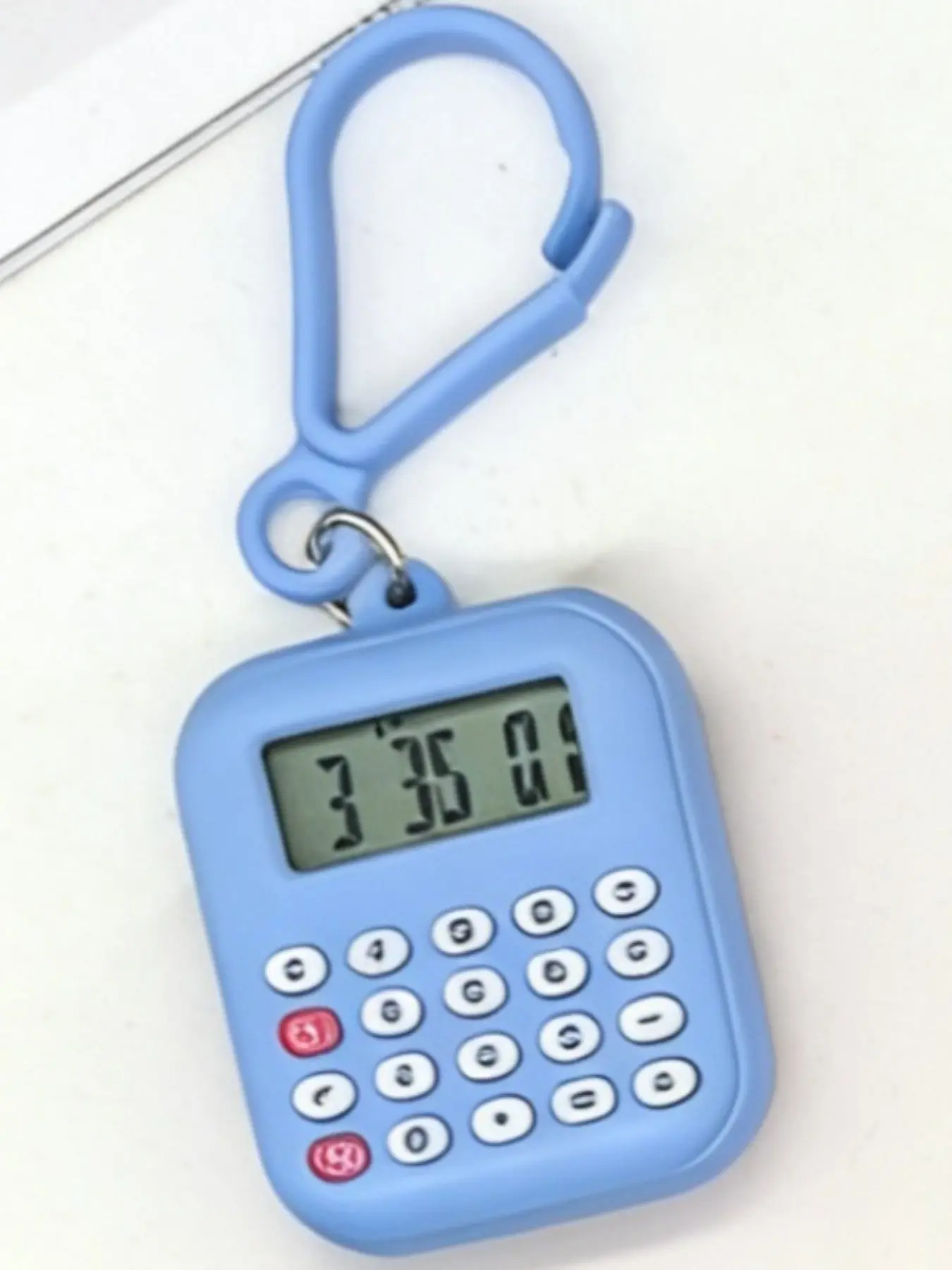 New Women's Trendy Student Mini Portable Calculator Watch Pendant, Time Keeper and Math Solver, Digital Electronic Clock Watch