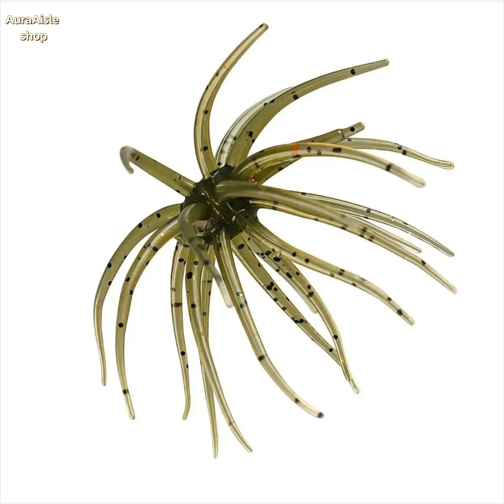 10 Pack Bionic Sea Urchin Fishing Lures, Floating Soft Plastic Artificial Baits With Lifelike Texture & Tear Resistance, Practical Fishing Tackle Targeting Bass, Trout For Freshwater & Saltwater Angling