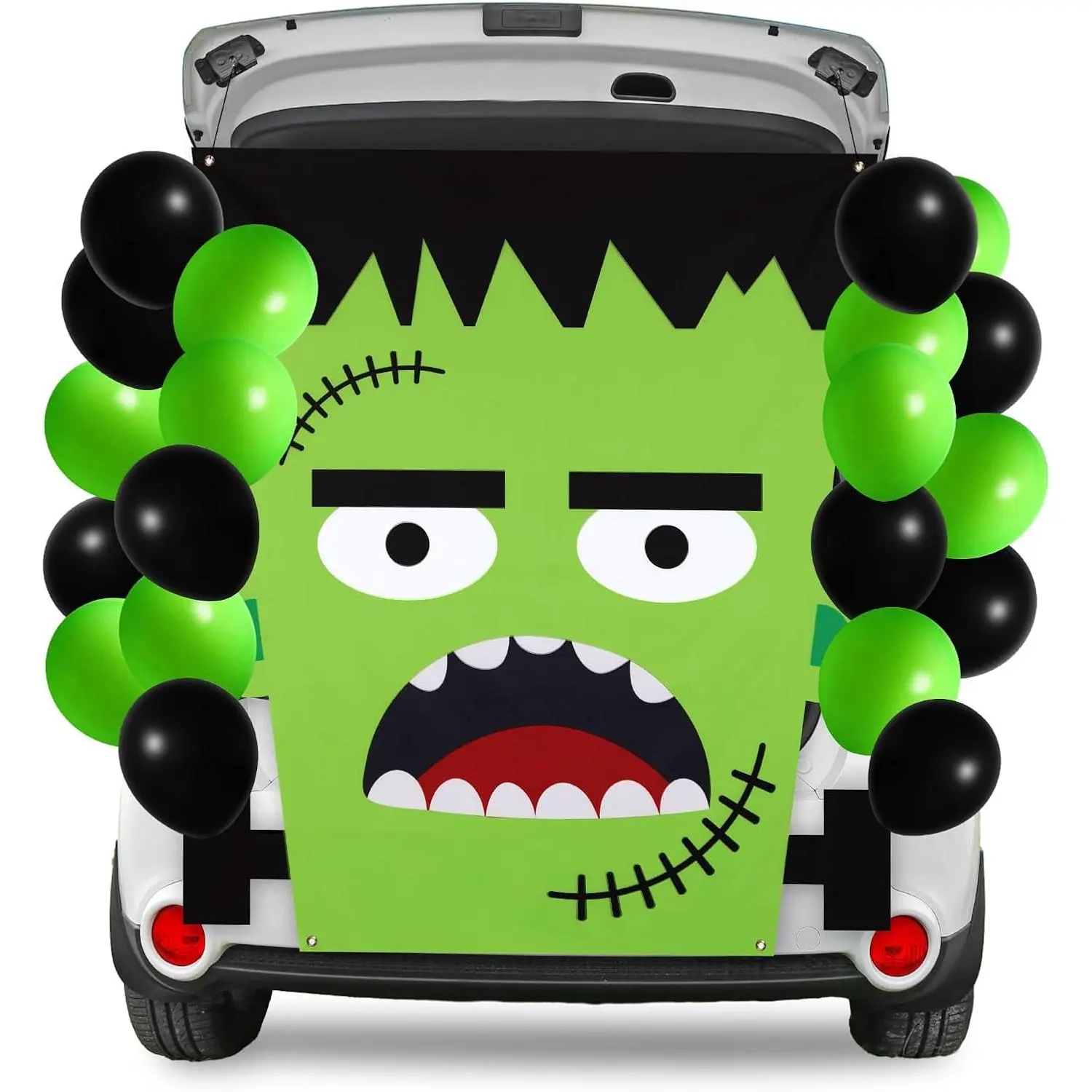 21 count Halloween Zombie Trunk or   Decorations Kit SUV Halloween Decor Haunted   Theme Garage Door Decorations  Party Supplies Halloween Corpse Wall Decor