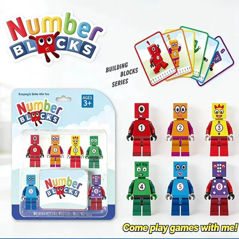 Numberblocks Assembly Model Toys Gift , Strengthening Mathematical Knowledge Through Digital Games