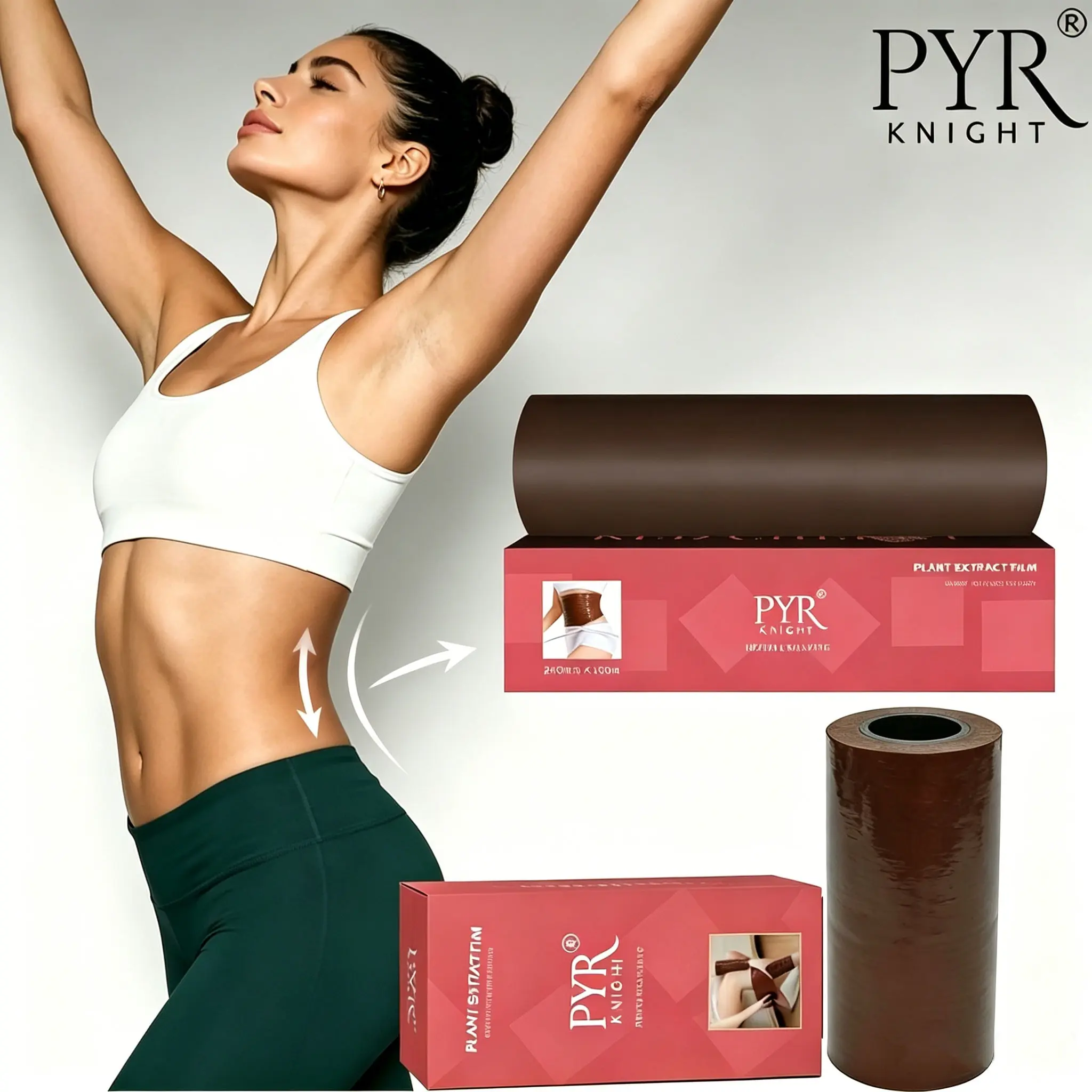PYR KNIGHT belly band women, Warm and comfortable,highly elastic design, fits the skin seamlessly, for Outdoor sports, running, yoga, fitness, dance practice, home use, office use, etc.Promote sweating through exercise