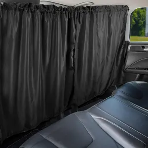 Divider Curtain - Wide   Blackout Shades with Storage Bag for  Nap, Removable Sedan SUV Van Sunshade Covers Screen for  Camping Sleeping Accessories