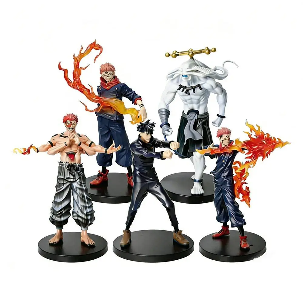 Anime 21cm Jujutsu Kaisen Figure Itadori Yuji Action Figure Model PVC Doll Toys Surrounding Collection Desktop Accessories Gifts