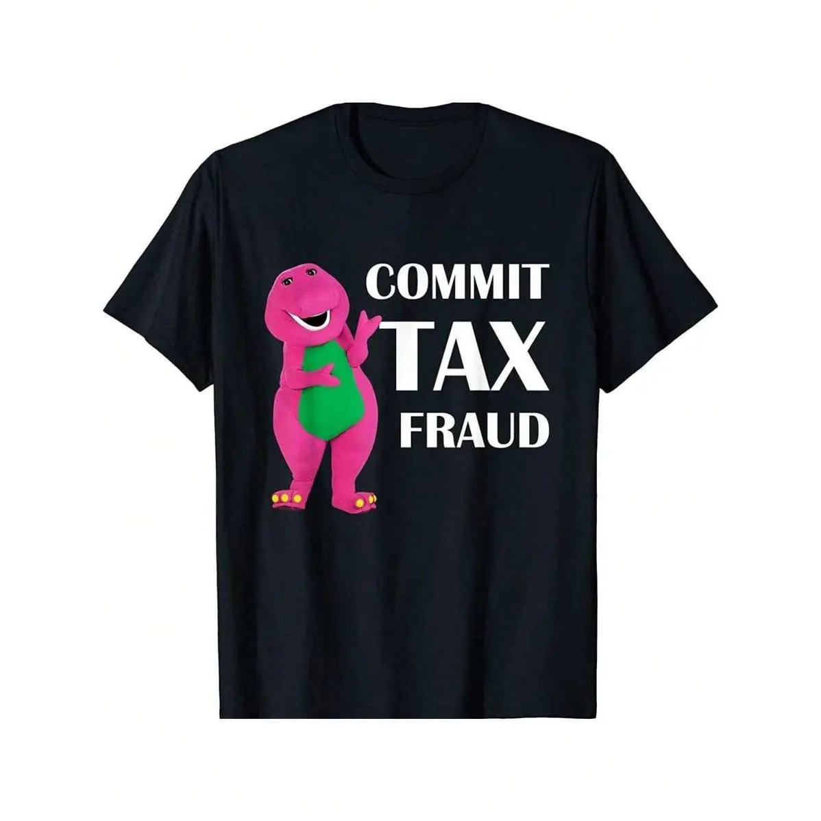 Commit Tax Fraud T-Shirt, Men's Easy To Style And Comfortable For Casual Outings Or Relaxation