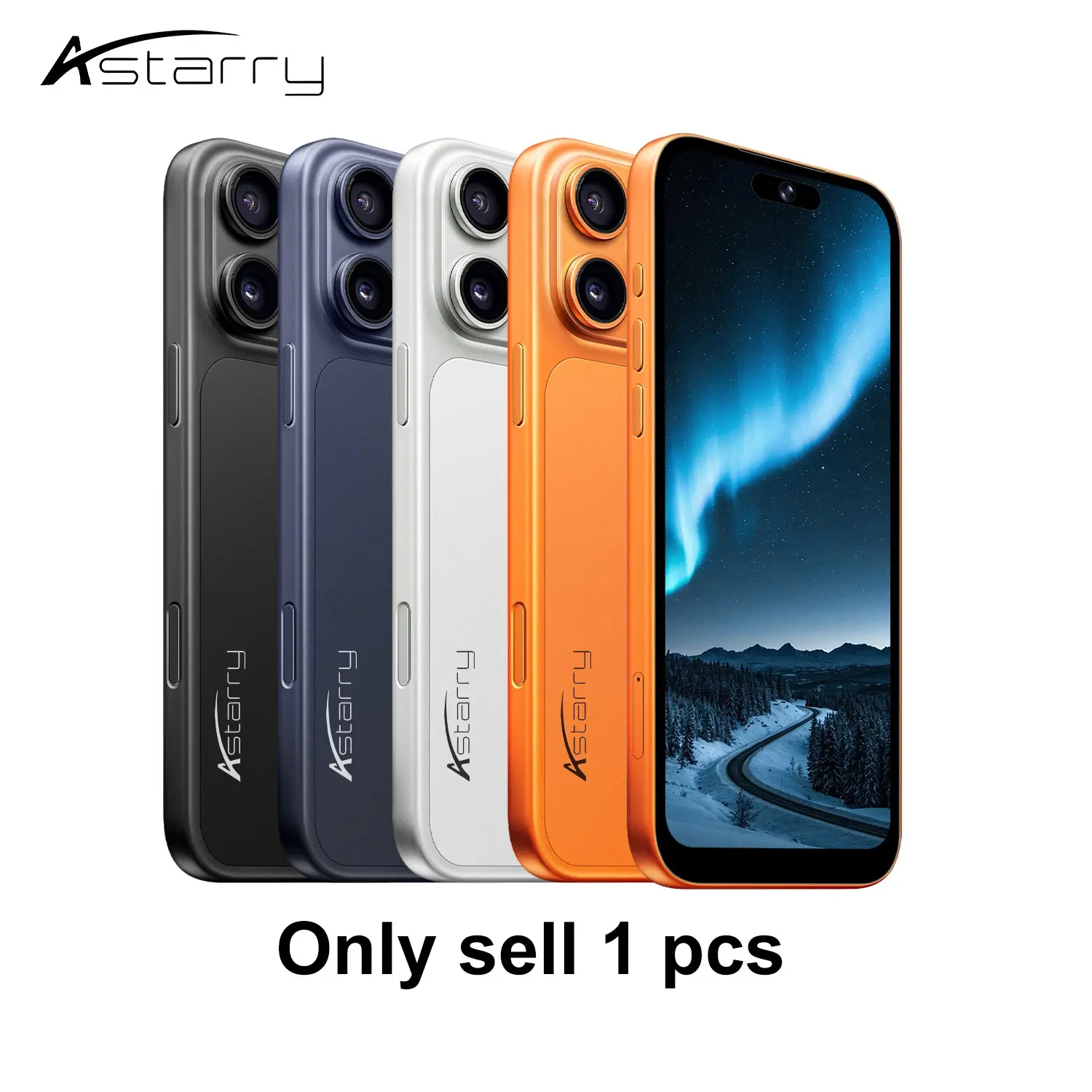 Astarry 17 Pro Max Multifunctional 4G Smartphone, Cellphone, 6.75" Screen, 5MP+13MP HD Camera, One-click Shooting, Quad Core Android, Quad-core Processor, 3GB RAM + 32GB Storage, 4100mAh Battery, High Cost Performance