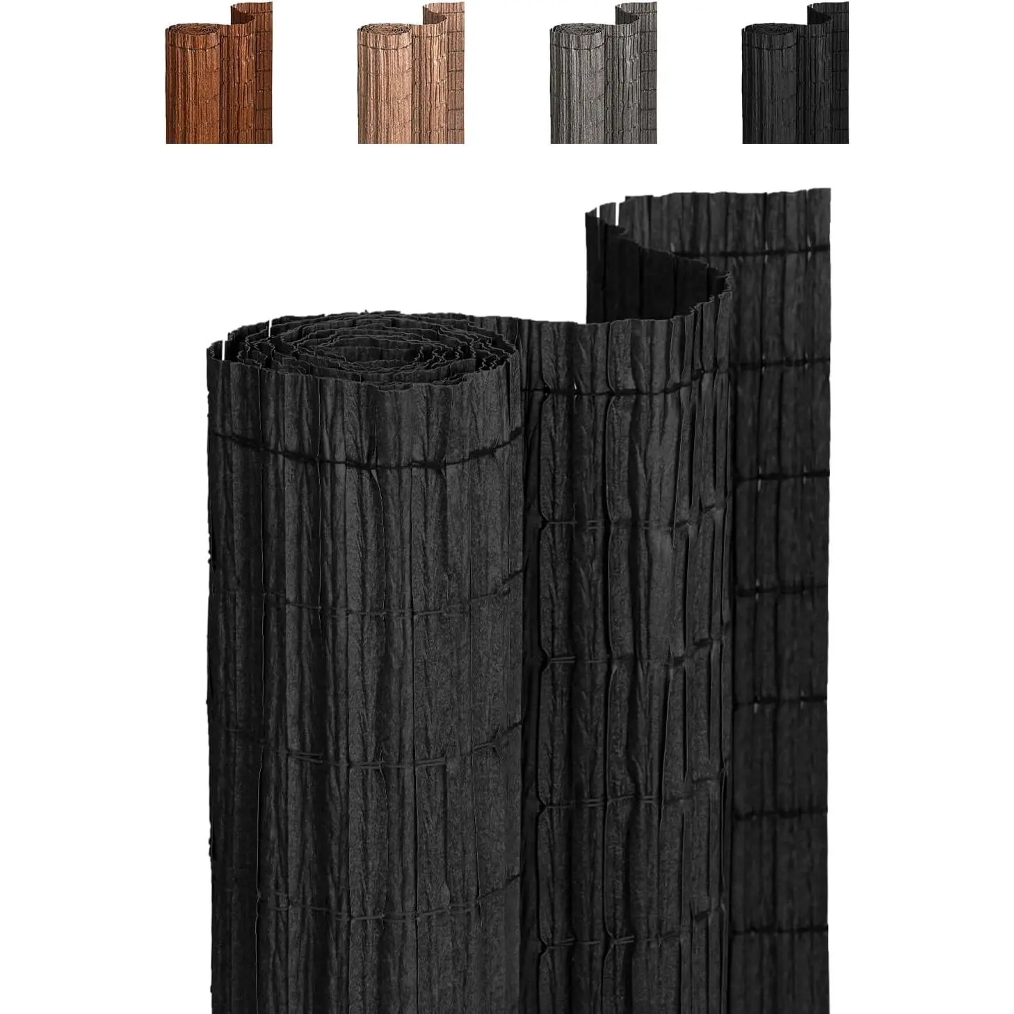 No Drilling   Fence Screen, Black, 2×10 FT | Balcony  Fence for Garden, Patio, Balcony Cladding,  Wind Protection, Weatherproof, UV-Resistant