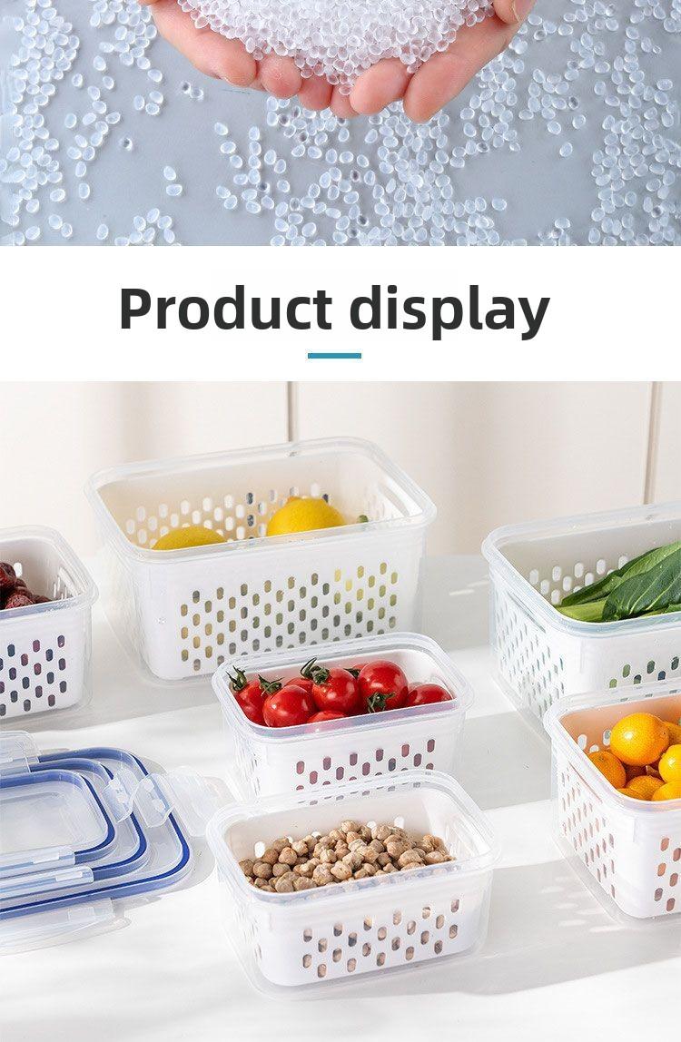 "Kitchen Organization TikTok Made Me Buy It |   Stackable Drainable Produce Bins"