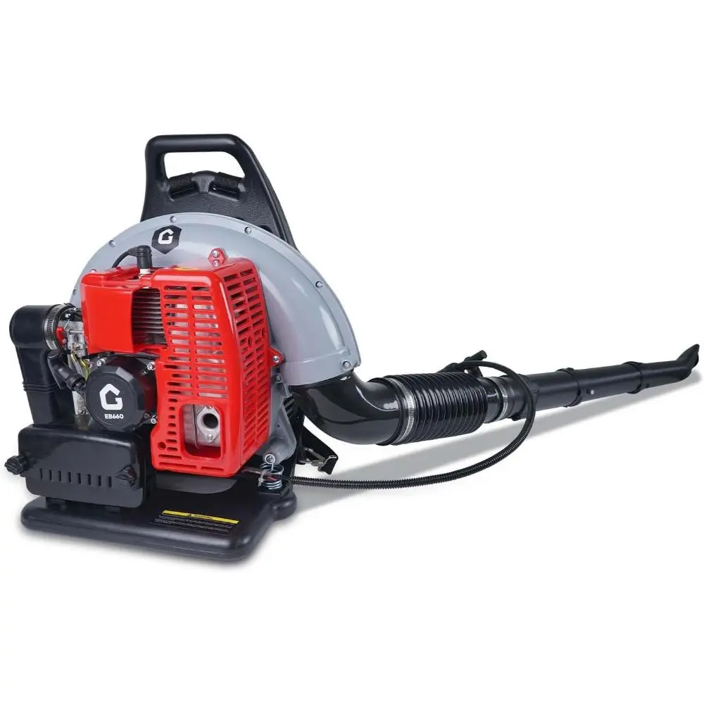 4.0 HP Backpack Gas Leaf Blower, 66 CC 2-Stroke Engine, 880 CFM 320 MPH Powerful Clearing Performance, Adjustable Handle, Lightweight & Efficient, Low-Vibration Tech, Variable Speed, Cruise Control, Ergonomic Padded Harness for Lawn Care