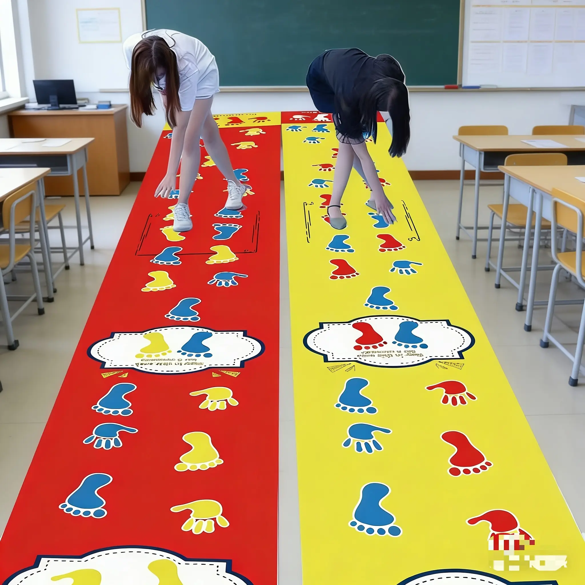 Sensory Integration Training Exercise Game - Home Use Hand-Ft Coordination Tool, Outdoor Team Building Prop Parties, 18+ Age Recommendation, No, Hand-Foot Coordination