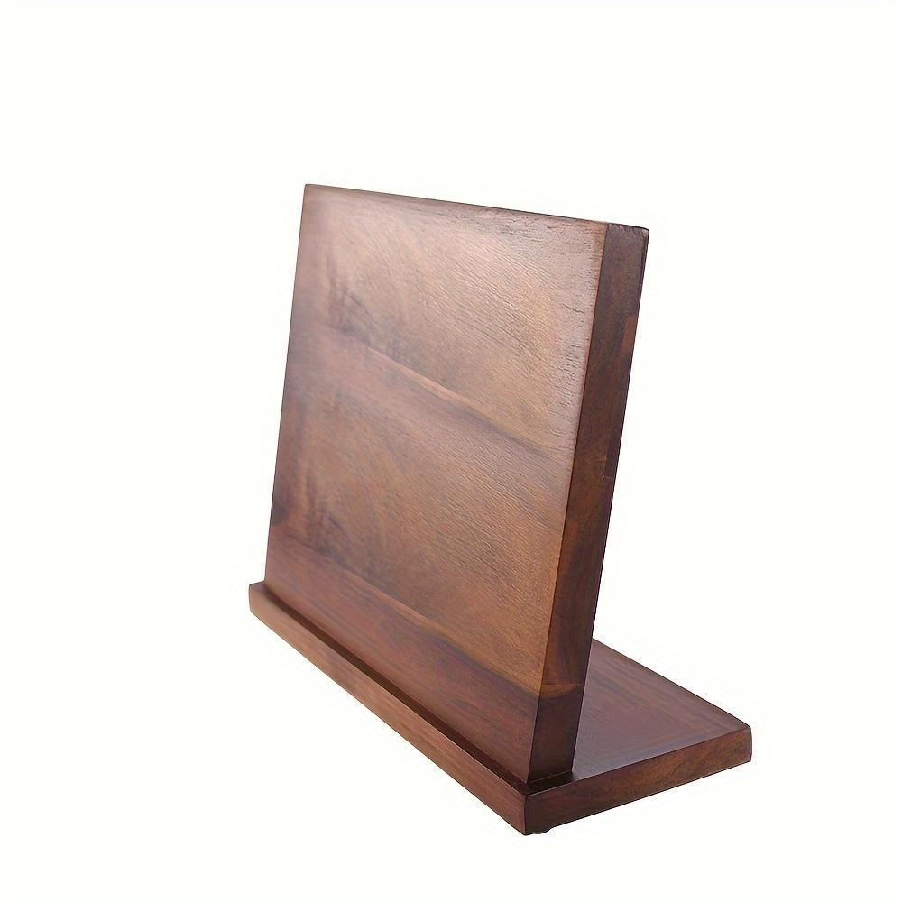 SUNDAY MIRTH Magnetic Knife Block Holder Rack, Wooden Knife Storage Rack, Multifunctional Storage Knife Holder, Kitchen Accessories, Kitchenware