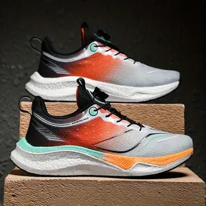 GGOR High-Quality Rotating Buckle Running Shoes