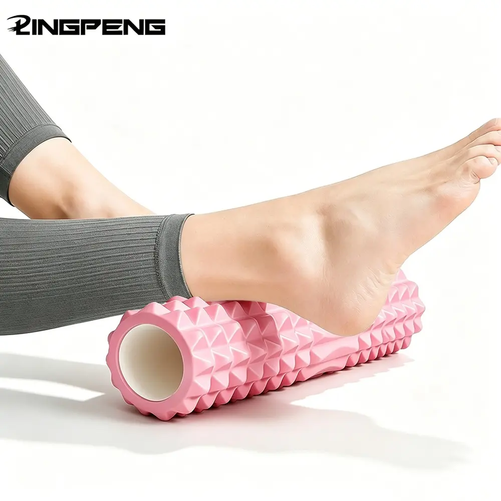 High Density Foam Yoga Roller, Muscle Recovery & Stretching Tool, Manual Massage Tool for Home Gym Workout, Home Training Equipment, Core Exercise Equipment, Portable Workout Accessory, Flexibility Equipment, Fitness Tool, Fitness Gear