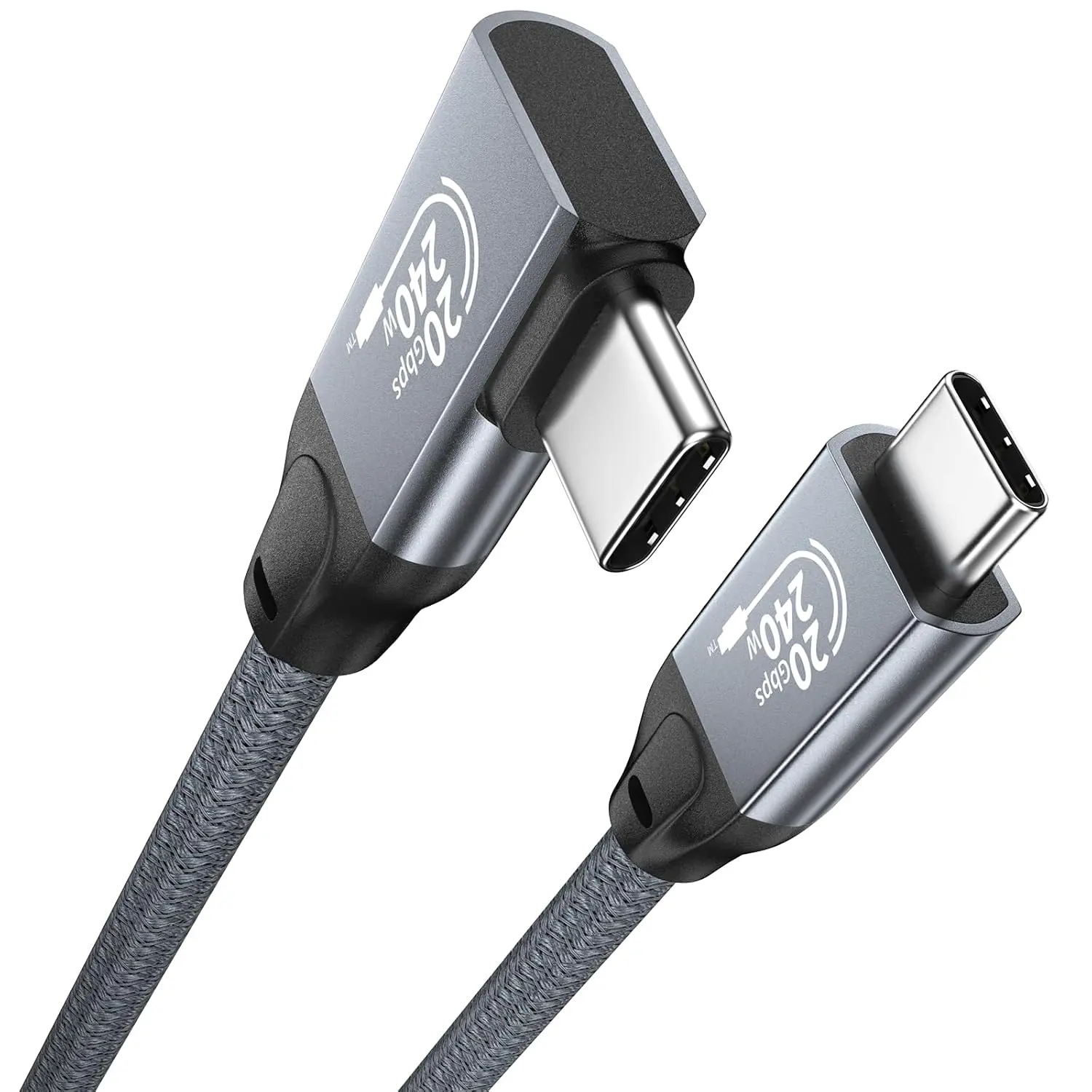USB C   Right Angle 3.3FT Video Output to Portable  8K USB C 3.2 Gen 2x2 Video  20Gbps Data Transfer, 240W PD  for  17/16 MacBook  KYY MNN InnoView
