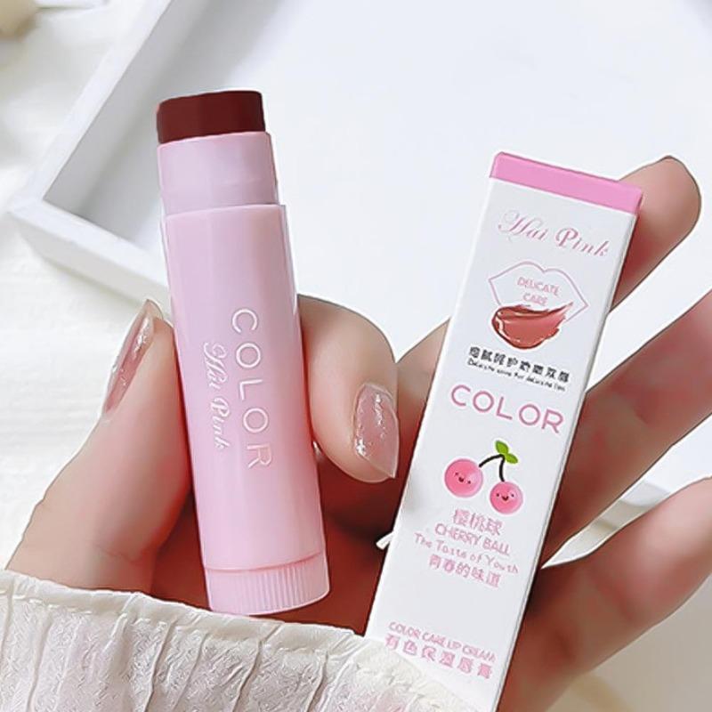 Moisturizing Lip Balm, Lip Gloss Lip Tint Lip Stain, Lip Glosses, Hydrating Anti-cracking Lip Balm Moisturizer, Glossy Plumping Lip Oil Stick, Smooth Lipstick, Suitable for All Occasions Lip Care Makeup, Plumping Lip Product, Color