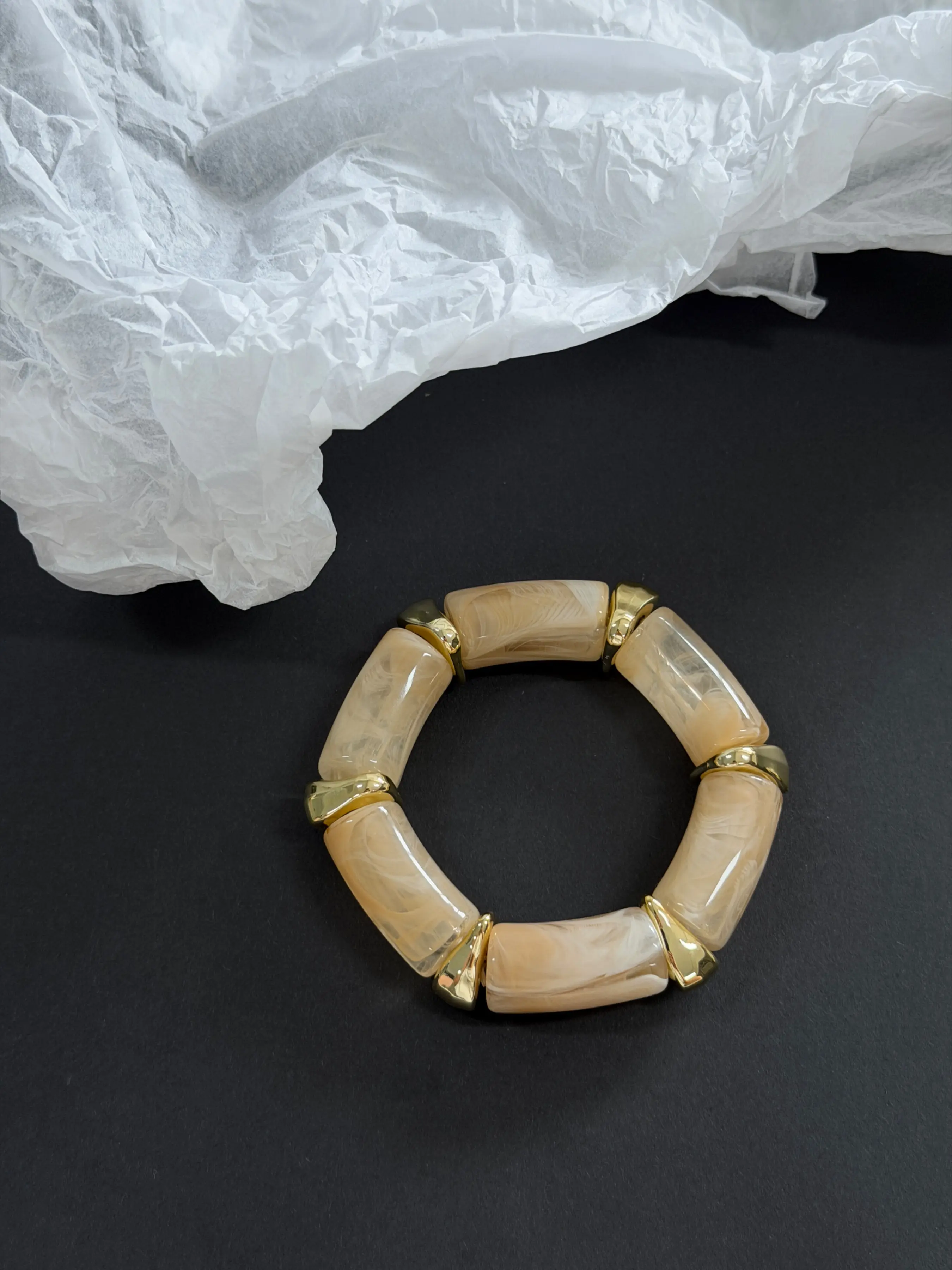 Boho Style Acrylic Bracelet, Beach Vacation Festival Travel Fashion Accessory, Bohemian Hand Chain, Perfect for Holidays and Events