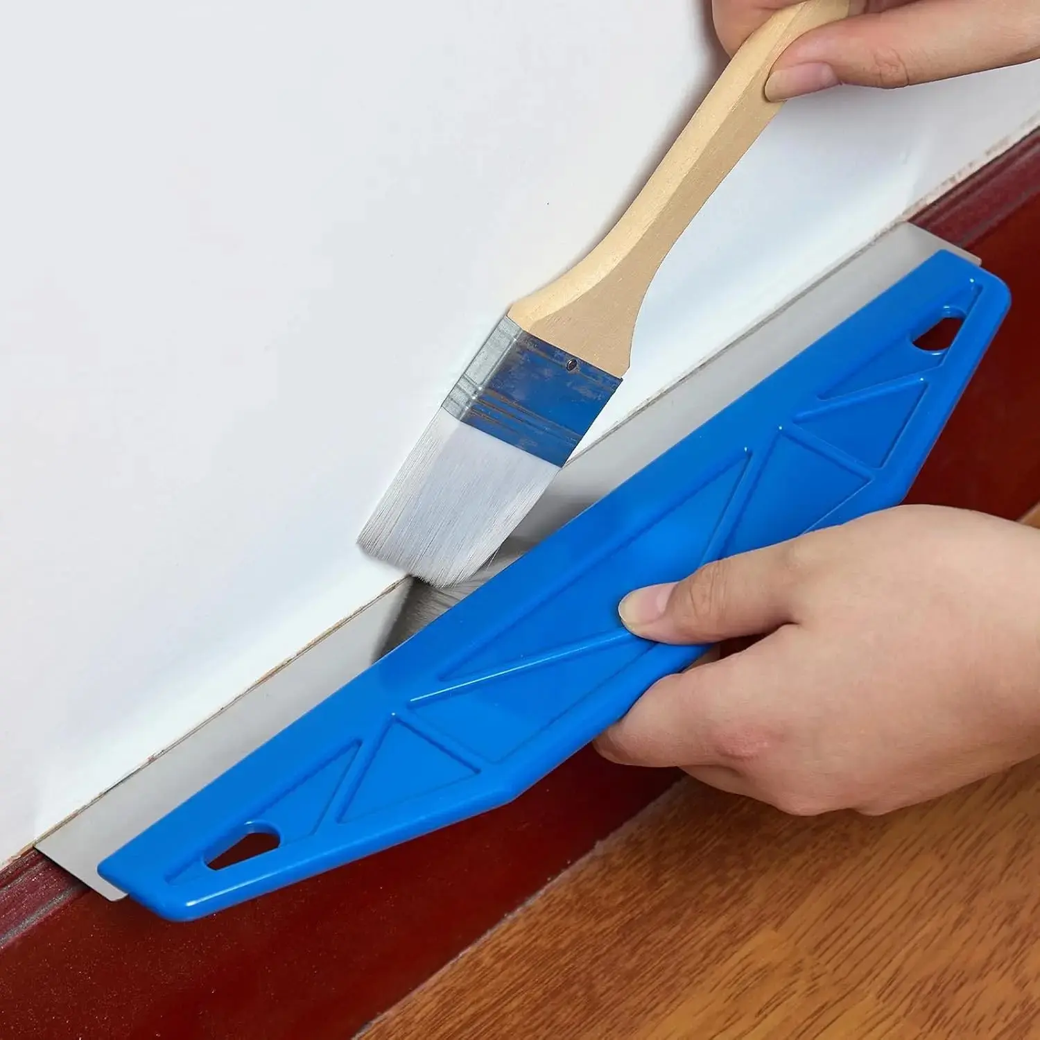12-Inch Paint Shield Edge Painting Tool, Professional Paint Edger for Precise Wall Trimming, Wall Painting Accessory, Precision Trimming, Home Painter Tool