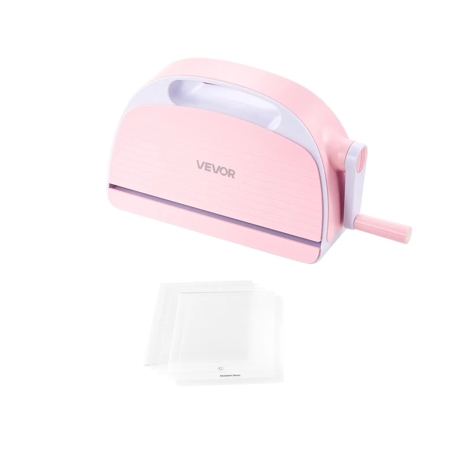 【Summerfinds】VEVOR 2-in-1 ABS Alloy Manual Die Cutting & Embossing Machine (Built to Last), 9" Opening, 14.11 lbs, 15.75x5.2x8.27 in, Compact Secure Crank Manual Tool with Cutting Plates, Ergo Handle, Shaft, Easy Storage, for Scrapbooking, Arts and Crafts