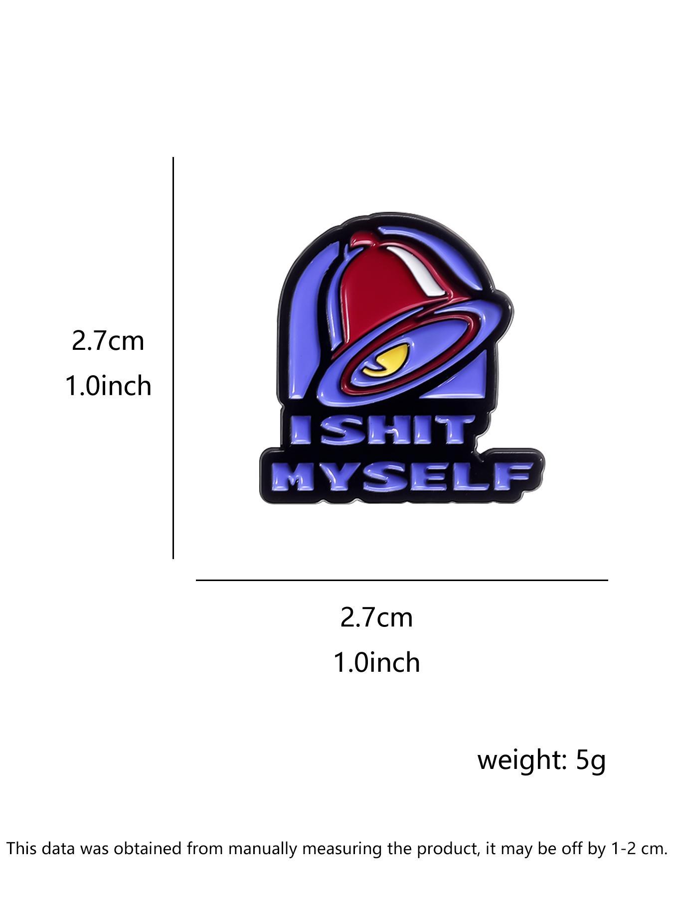 Cute Enamel Pin Brooch, Fashion Brooch for Women & Men, Enamel Pin Suitable for Backpacks, Jeans, Scarves, Hats Decoration, Casual Alloy Jewelry for Daily Wear, Hat Pins