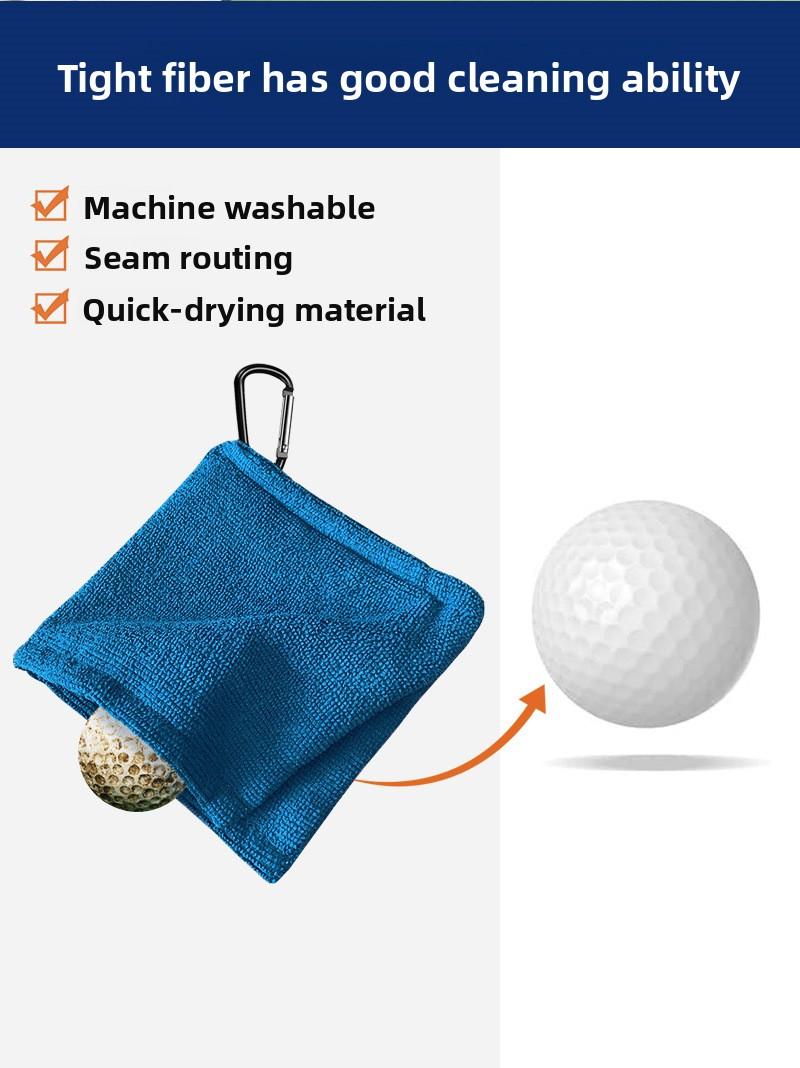 Golf Ball Cleaning Towel, Abrasive Club Cleaning Towel, Golf Towel