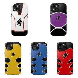 Cool Power Rangers Jungle Fury Collection Tough Phone Case Suitable for iPhone 17-11 Pro Max/Plus and  Samsung Galaxy S23-25