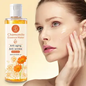 Chamomile Toner Brightening Pore Minimizing Hydrating Moisturizing Soothing Post-Sun Wet Mask Water 250ML, Liquid Form, Single Item