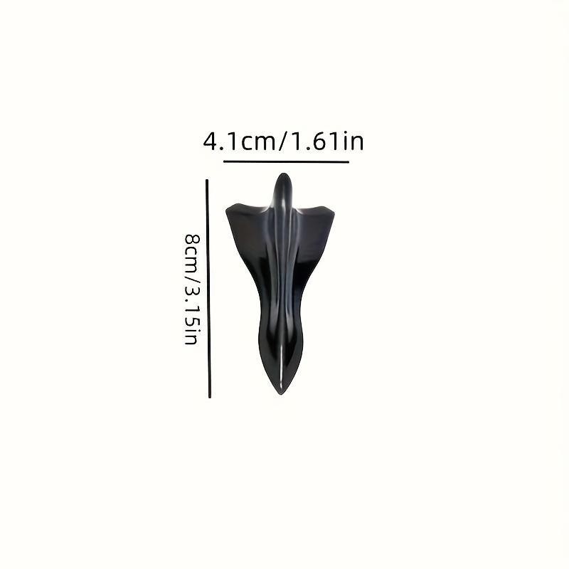 6PCS Universal Car Roof Shark Fin Spoilers – Aerodynamic Decorative Roof Fins for Sedan, SUV, and Truck, Durable Lightweight ABS Exterior Accessories, Stylish Auto Modification Kit for Enhanced Sporty Look and Wind Flow Control SpringStatements