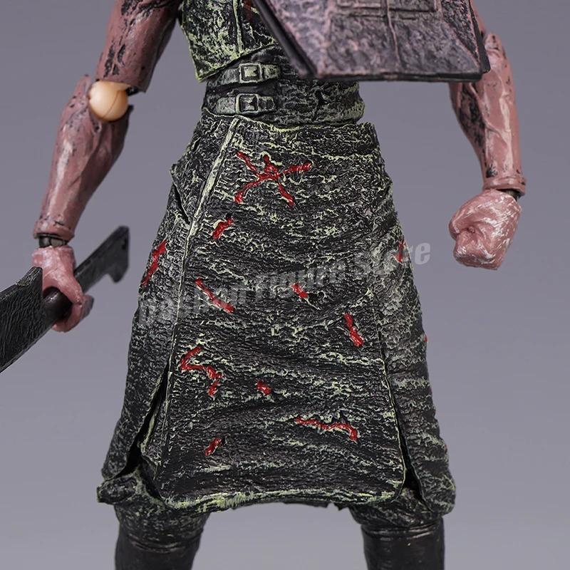 Figma Sp-055 Silent Hill Pyramid Head Action Figure 17cm Red Pyramid Thing Revelation 3D Figure PVC Bubble Head Nurse Model Toys