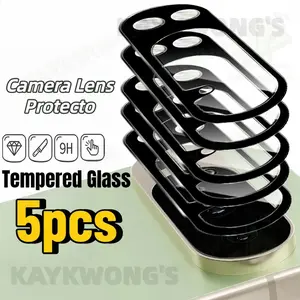 KAYKWONG'S 5-Pack HD Tempered Glass Phone Lens Protector, Scratch-Resistant, Compatible with Google Pixel 10 Pro Xl/10a/9 Pro/8/7/6 Series