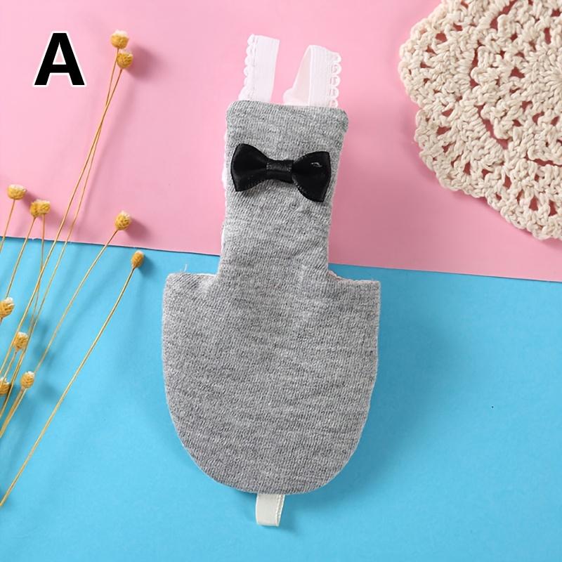 1pc Adorable Parrot Flight Suit with Bow Tie & Bunny Ears - Polyester Diaper Pouch for Medium to Large Birds, Comfortable Pet Bird Clothing, Bird Diaper Cover | Stylish Bird Clothing | Durable Pet Attire