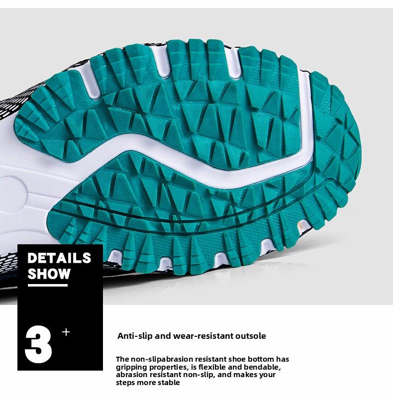 Mesler Men's Sporty Solid RoundToe Laces Trainers, Fashionable Lace UpFront Mesh Breathable Comfortable Sports Air Running Shoes Sporty Lightweight Breathable Running Shoes For Exercise & Daily Wear