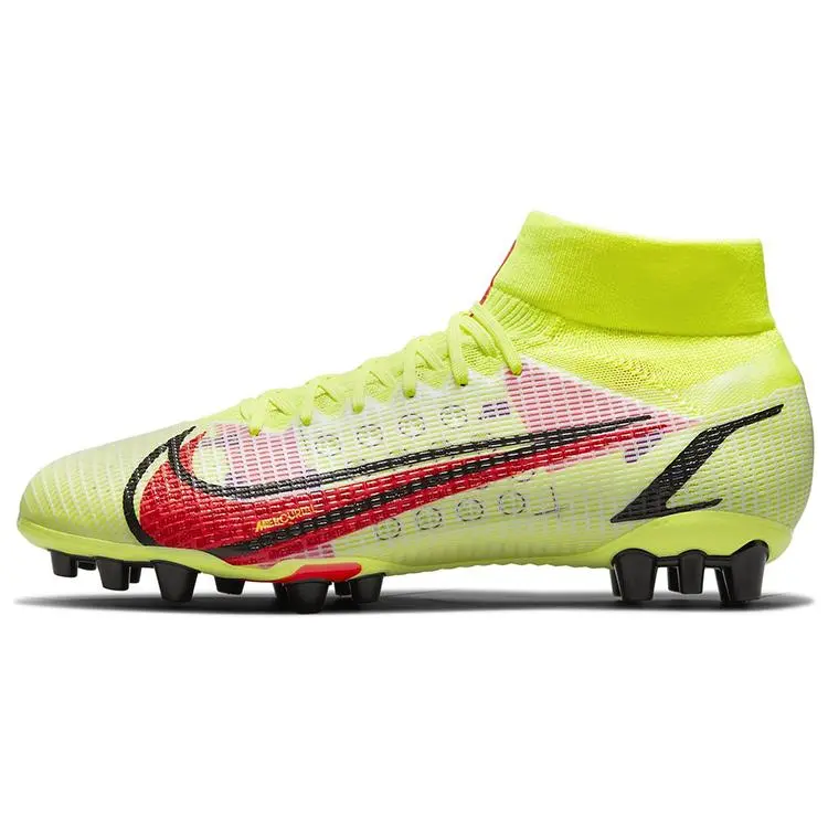 Nike Mercurial Superfly 8 Assassin 14 Pro AG (Rubber Short Studs) Anti-Slip Durable Football Shoes CV1130-760