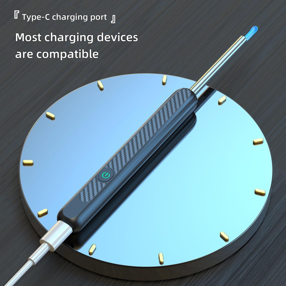 Electric Ear Wax Removal Tool with Camera & Light, Ear Wax Cleaner Kit with Digital Display, Ear Cleaning Kit, Ear Wax Removal Tool, Visual Earwax Cleaner