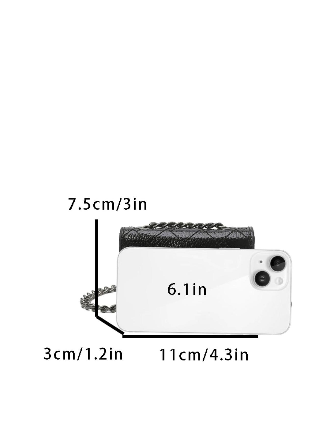 Ladies' shoulder crossbody bag, color blocked shoulder bag, hardware chain, diamond grid flip cover, fashionable, versatile, exquisite and trendy, suitable for daily travel, work, commuting, shopping, dating, ladies' crossbody bag, Flap Crossbody Purse