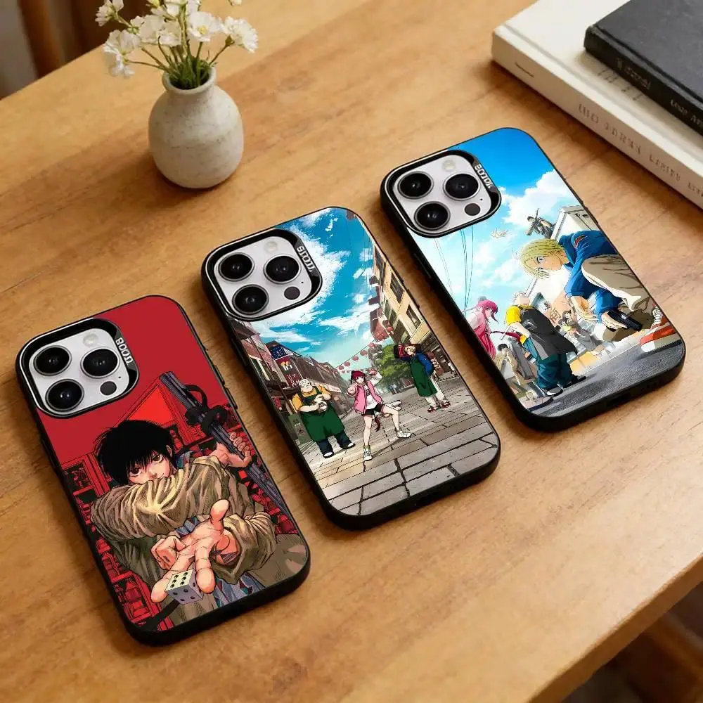 Sakamoto Days Anime Artwork Smartphone Case - Colorful Silver Black Multi-Model Cover for iPhone 11-17 Pro Max/Plus, Samsung Galaxy S23-S25 - Shockproof Protection, Personalized Gifts Accessory