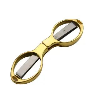 Portable Stainless Steel Folding Scissors, Mini Safety Multifunctional Retractable Scissors, Cutting Tool for Home Office School Travel, Classroom Supplies, Office Cutting Supply