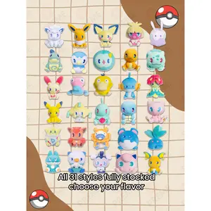 Official PokémonCenter "Soda Pop Refresh" Collection Plush Series Psyduck Mew Jigglypuff