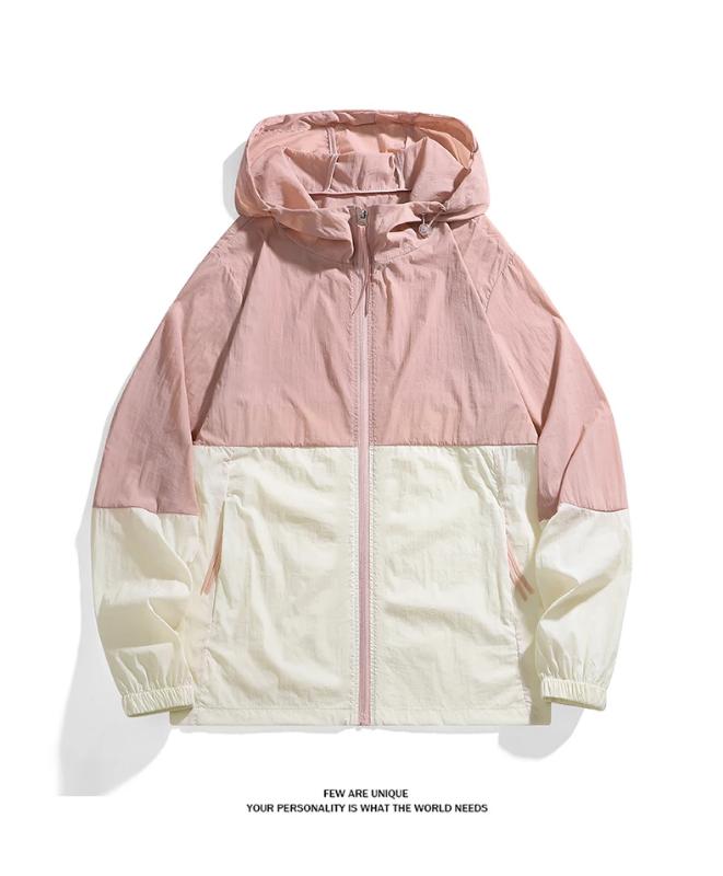 Kyn Apparel  Unisex Hiking Jacket Summer UPF50+ Windbreaker Quick Drying Camping Trekking Fishing Jackets Sun Protection Coats