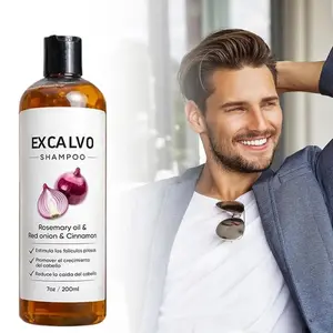Rosemary Oil Red Onion Cinnamon Shampoo 200ml Anti Hair Loss Stimulates Hair Follicles Strengthens Roots Hair Growth Care 1/5PCS