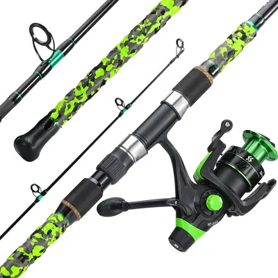 best size rod and reel for surf fishing Dr.Fish Combo, Saltwater Fishing Gear Set, 12ft Surf Rod 9000 Spinning Reel 9+1 BB, Offshore Spinning Pole Kit Equipment Set Striper Pompano Flounder : Sports spooled with Stren line The Best Fishing Rod |