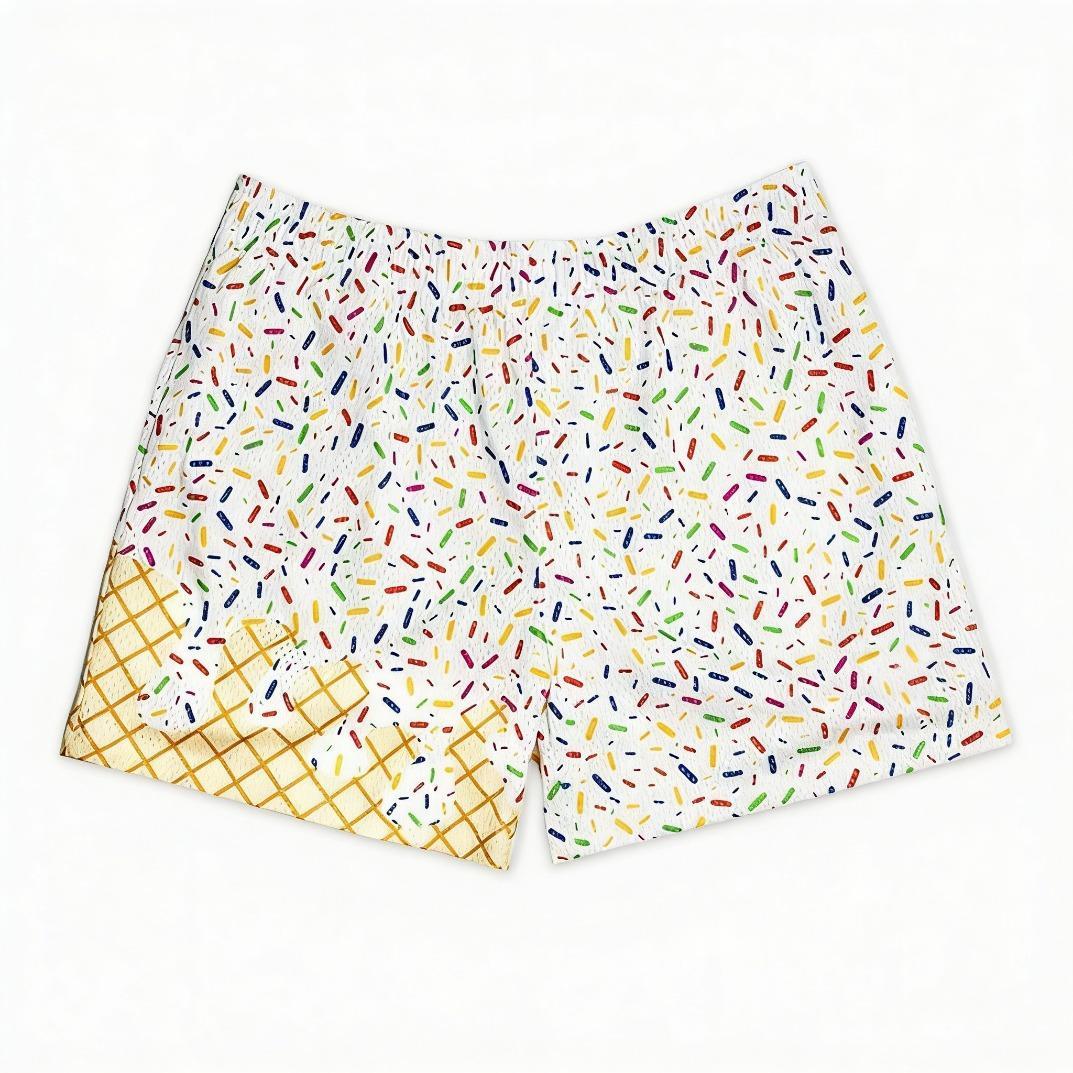 New Halloween Graffiti Sports Shorts Baseball Breathable Comfortable Retro American Basketball Shorts Unisex Streetwear for Active Lifestyle Casual Wear Perfect for Summer Outdoor Fitness