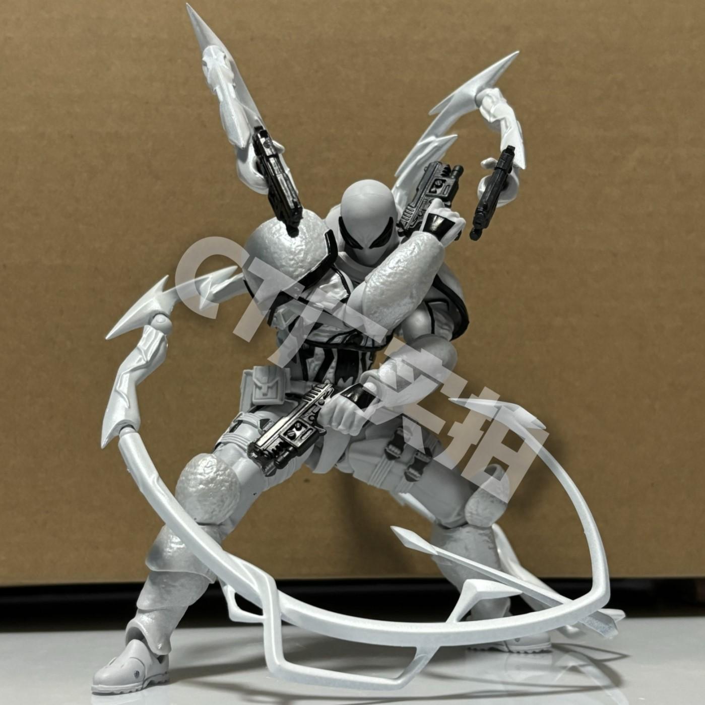 New Ct Toys Agent Anti Venom Figure Kaiyodo Amazing Yamaguchi Comics Agent Venom Action Figure Model Christmas Toys gifts