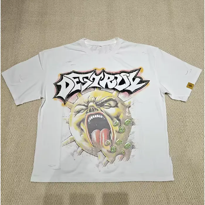 Graphic Tee Streetwear Hip Hop Hypebeast Street Style Unisex T-Shirt Sneaker Colour Matching Shirts Real Lover